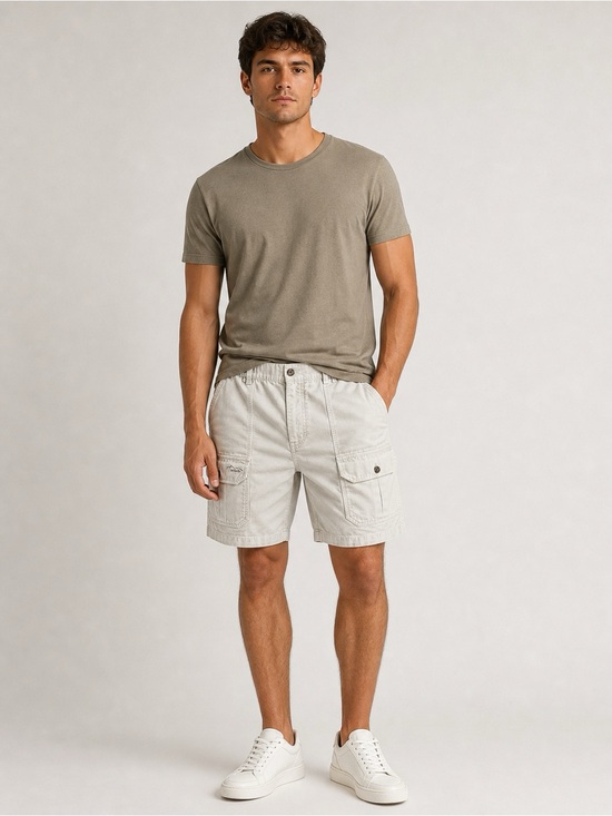 Windriver Other - Light Cream Men's Cargo Shorts with Utility Pockets
